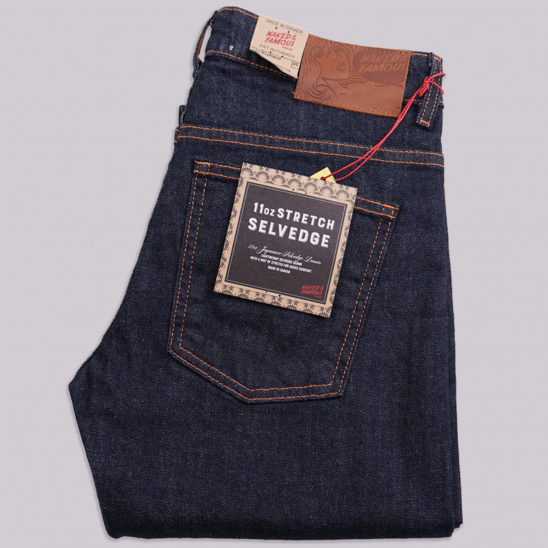 Женские Джинсы Naked and Famous Boyfriend - 11oz Stretch Selvedge Женские Джинсы Naked and Famous Boyfriend - 11oz Stretch Selvedge