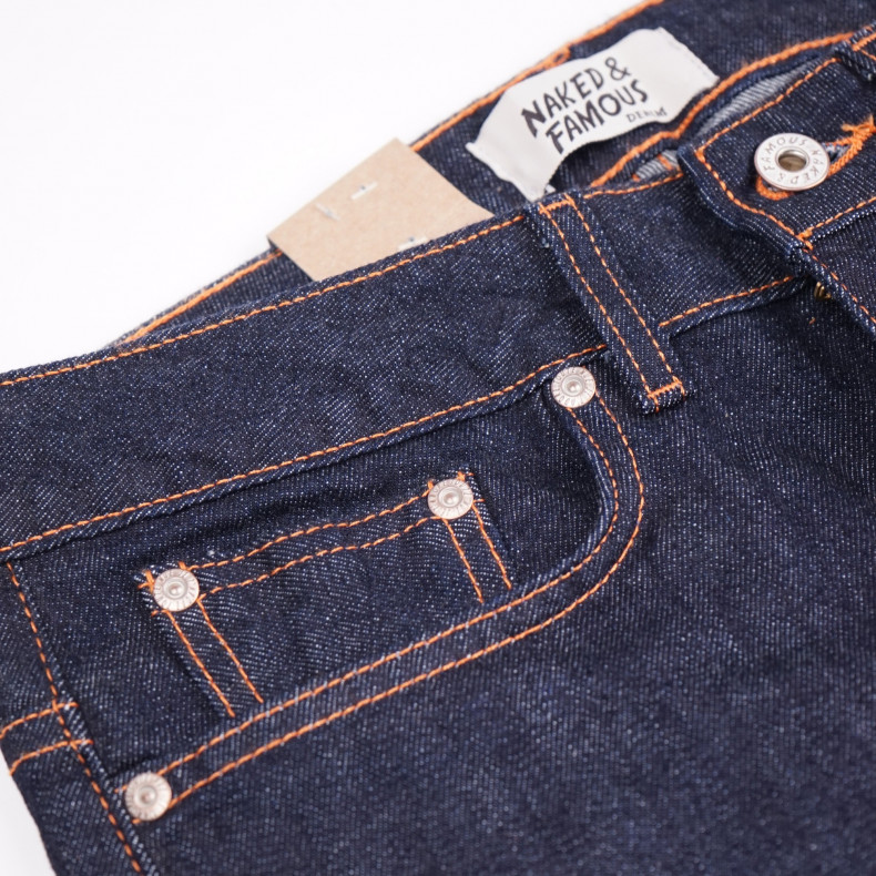 Женские Джинсы Naked and Famous Boyfriend - 11oz Stretch Selvedge Женские Джинсы Naked and Famous Boyfriend - 11oz Stretch Selvedge