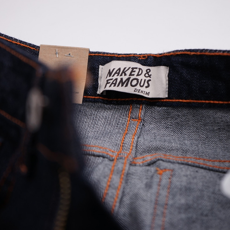 Женские Джинсы Naked and Famous Boyfriend - 11oz Stretch Selvedge Женские Джинсы Naked and Famous Boyfriend - 11oz Stretch Selvedge