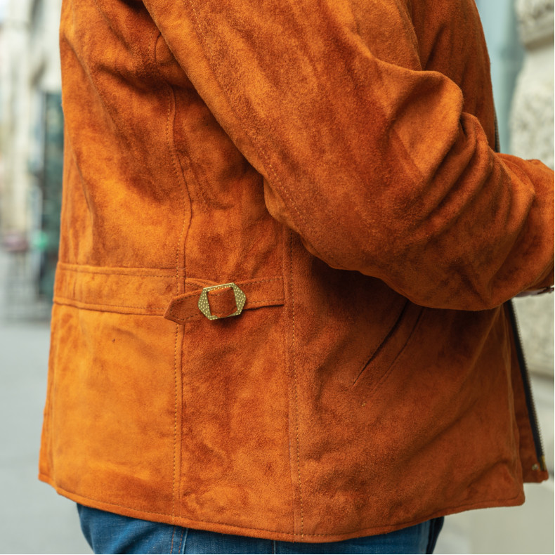 Куртка Double Helix Classic 1930s RT0693 Brown Horsehide Suede Куртка Double Helix Classic 1930s RT0693 Brown Horsehide Suede