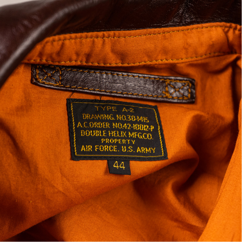 Куртка Double Helix Type A-2 Flight Jacket PM0205 Horsehide Chocolate