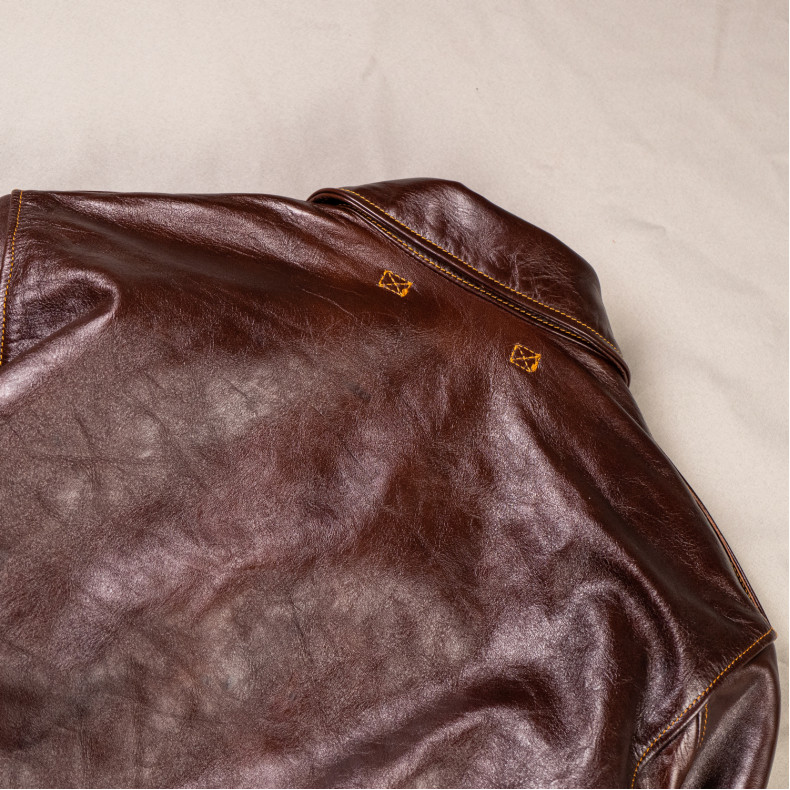 Куртка Double Helix Type A-2 Flight Jacket PM0205 Horsehide Chocolate
