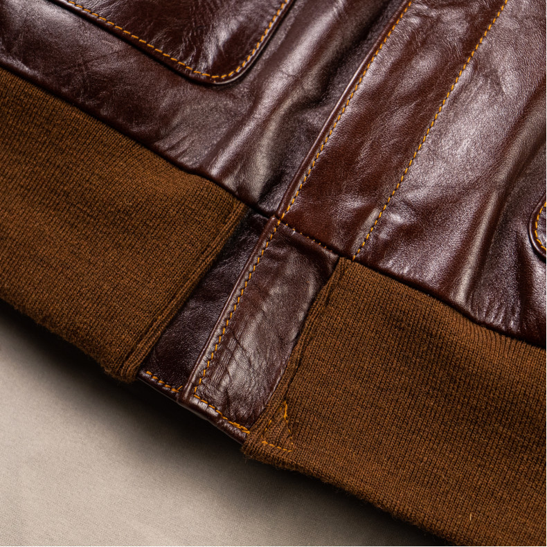 Куртка Double Helix Type A-2 Flight Jacket PM0205 Horsehide Chocolate
