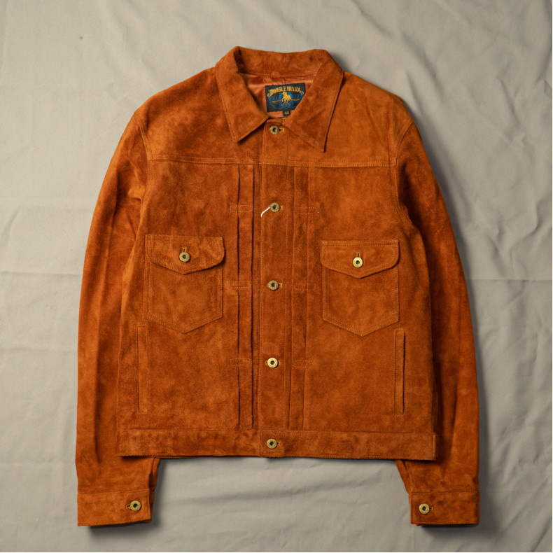 Куртка Double Helix Gold Digger P WM1293 Brown Horsehide Suede