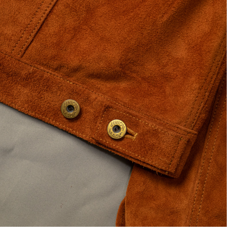 Куртка Double Helix Gold Digger P WM1293 Brown Horsehide Suede