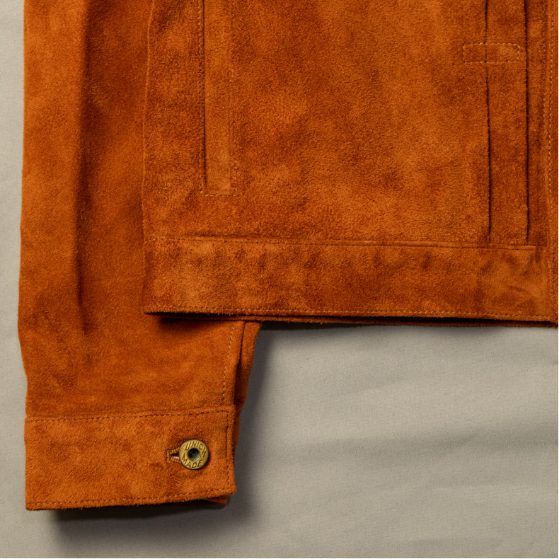 Куртка Double Helix Gold Digger P WM1293 Brown Horsehide Suede