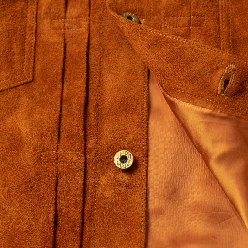 Куртка Double Helix Gold Digger P WM1293 Brown Horsehide Suede