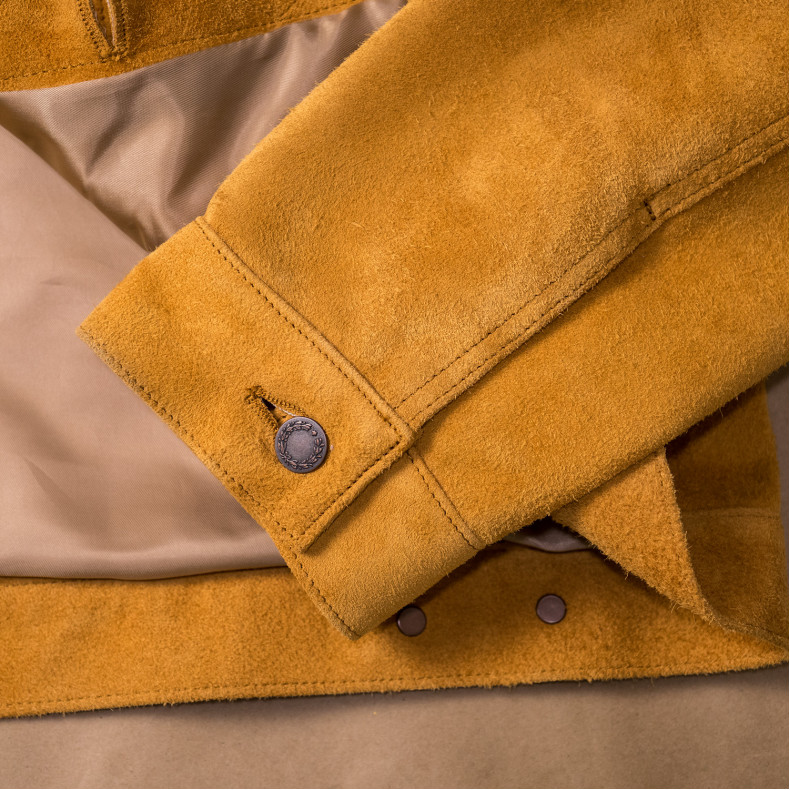 Куртка Double Helix The Boxer WM 0492 Horsehide Suede Beige