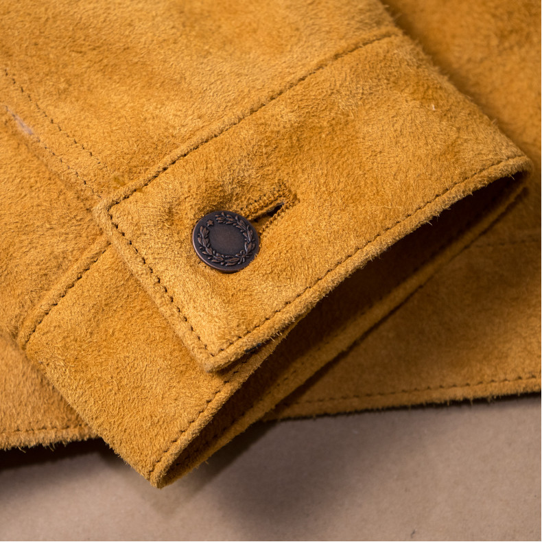 Куртка Double Helix The Boxer WM 0492 Horsehide Suede Beige