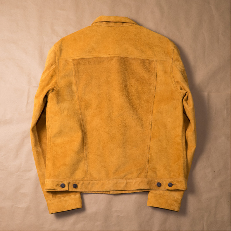Куртка Double Helix The Boxer WM 0492 Horsehide Suede Beige
