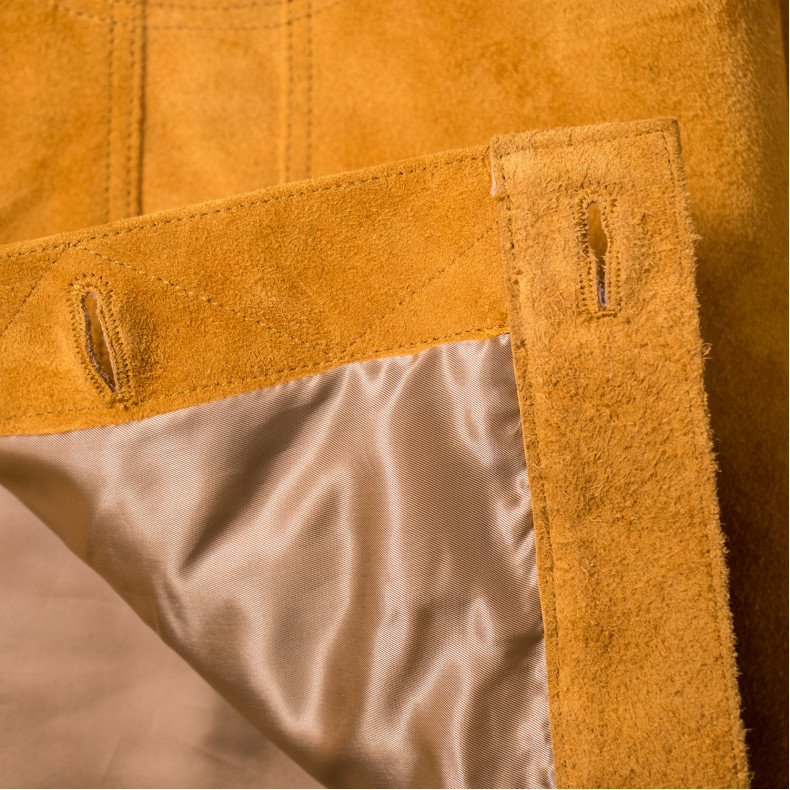 Куртка Double Helix The Boxer WM 0492 Horsehide Suede Beige