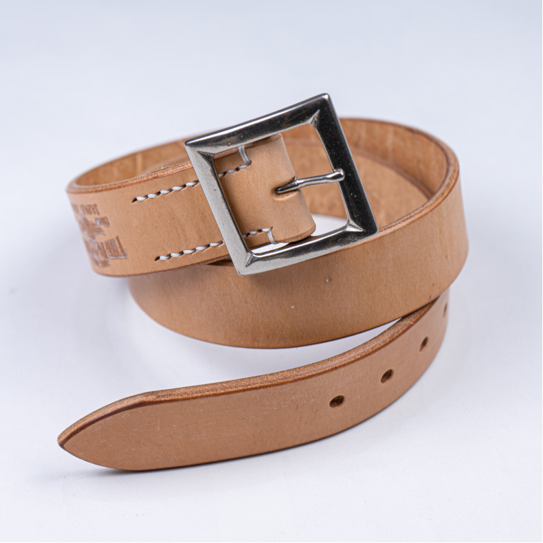 Ремень The Flat Head FN-BE-L004 Tan UK Saddle Leather Garrison Belt