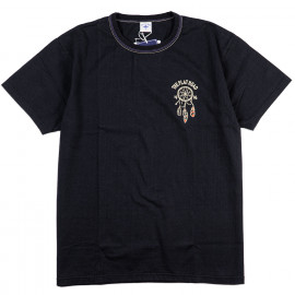 Футболка The Flat Head FN-THC-048 Black T-shirt MOTORCYCLE RACE