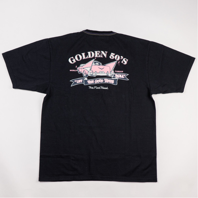 Футболка The Flat Head FN-THC-063 Black Golden 50s