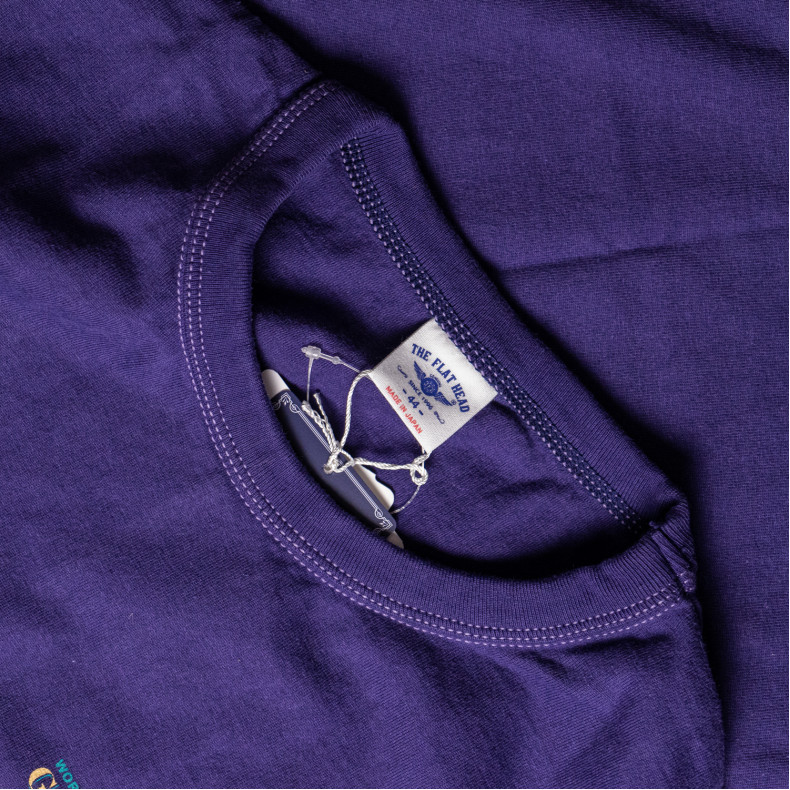 Футболка The Flat Head FN-THC-063 Nasu Purple Golden 50s