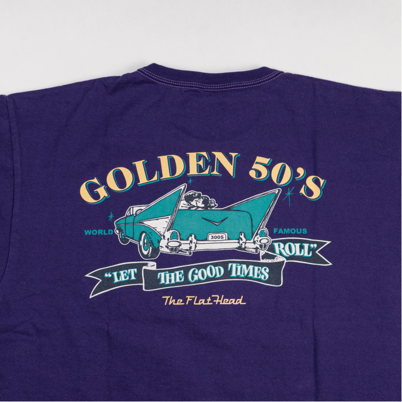 Футболка The Flat Head FN-THC-063 Nasu Purple Golden 50s