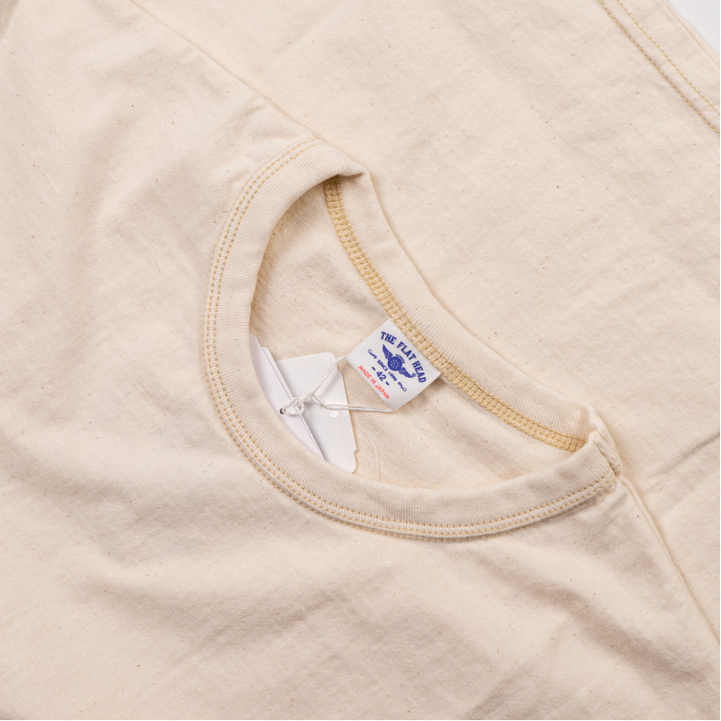Футболка The Flat Head FN-THC-101 Natural T-shirt 9.7 Oz Plain