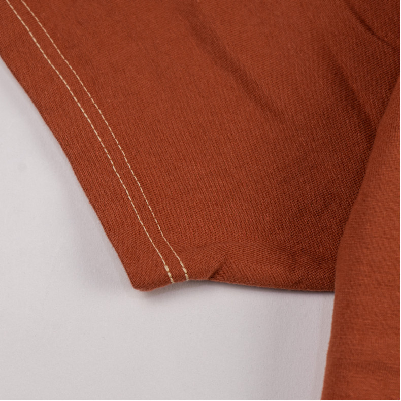 Футболка The Flat Head FN-THC-101 Orange T-shirt 9.7 Oz Plain