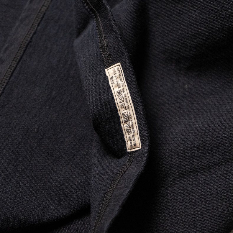 Лонгслив The Flat Head FN-HTKL-001 Black 20 Oz Loopwheel Long Sleeve