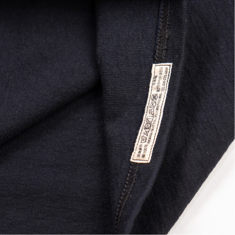 Лонгслив The Flat Head FN-HTKL-001 Black 20 Oz Loopwheel Long Sleeve