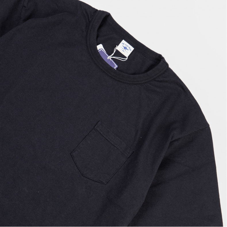Футболка The Flat Head FN-THC-101P Black T-shirt 9.7 Oz Pocket