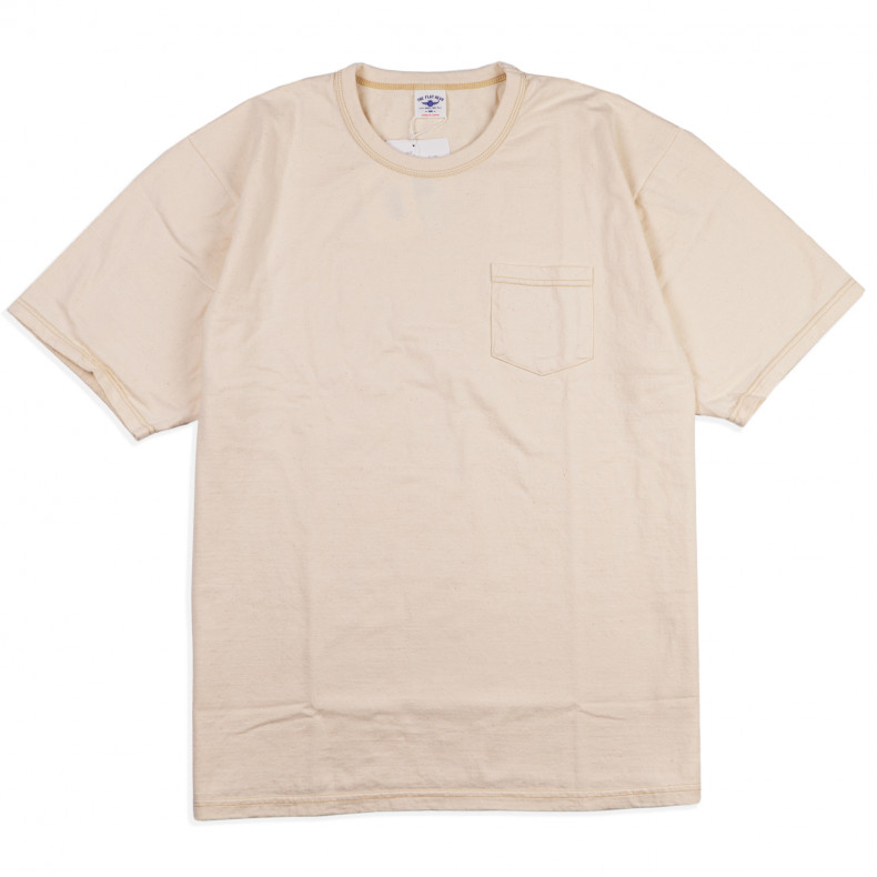 Футболка The Flat Head FN-THC-101P Natural T-shirt 9.7 Oz Pocket