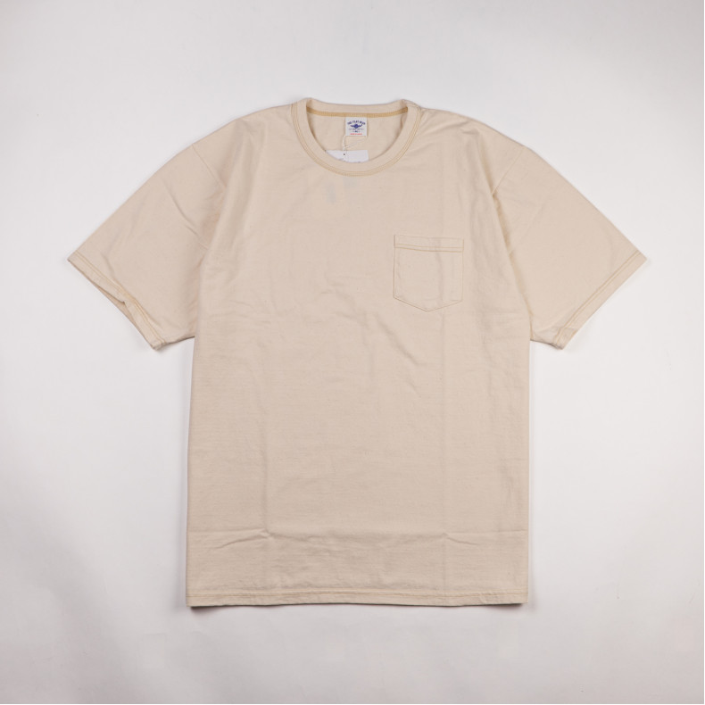 Футболка The Flat Head FN-THC-101P Natural T-shirt 9.7 Oz Pocket
