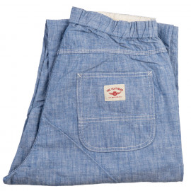 Брюки The Flat Head FN-PA-C015 Blue 5oz Chambray Relax Pants