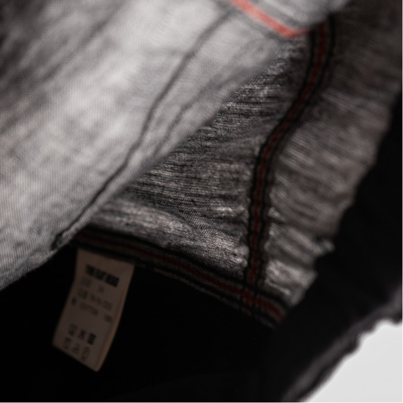 Брюки The Flat Head FN-PA-C015 Grey 5oz Chambray Relax Pants