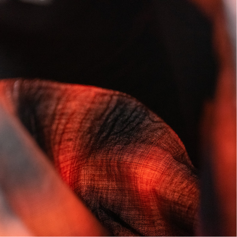 Рубашка The Flat Head FN-SCR-021L Red 3oz Ombre Check Shirt