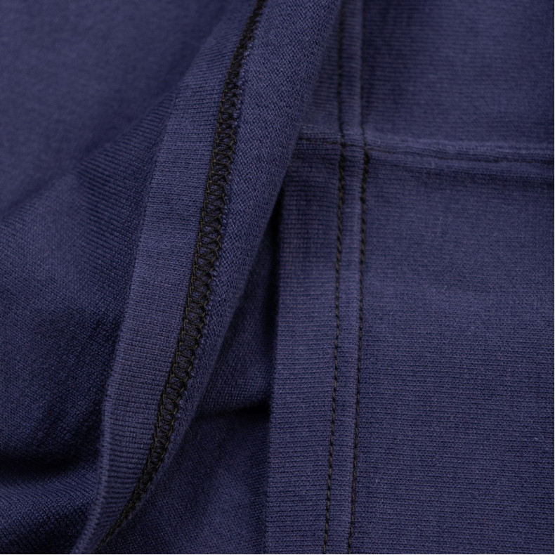 Футболка The Flat Head FN-TMC-104 Navy Double Yarn 10.8 Oz Loopwheel Grease, Girls & Gasoline
