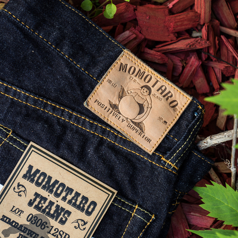 Джинсы Momotaro Jeans 0306-12SP Tight Tapered «GTB»12 Oz  Zimbabwe Cotton Selvedge - One Wash