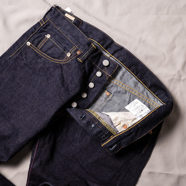 Джинсы Momotaro Jeans 0306-12SP Tight Tapered «GTB»12 Oz  Zimbabwe Cotton Selvedge - One Wash