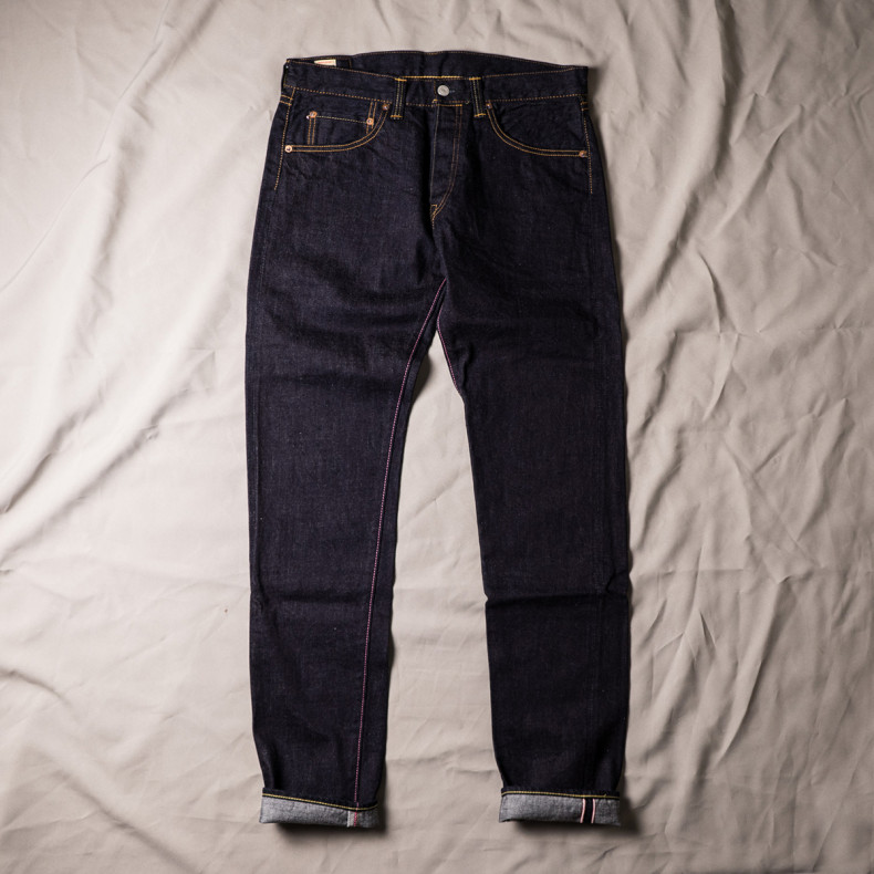 Джинсы Momotaro Jeans 0306-12SP Tight Tapered «GTB»12 Oz  Zimbabwe Cotton Selvedge - One Wash