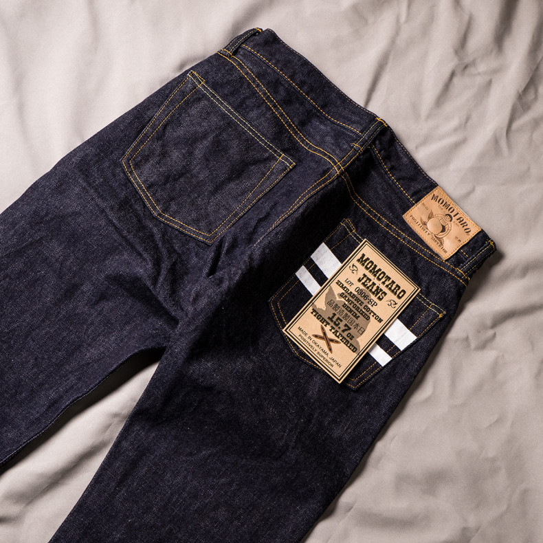 Джинсы Momotaro Jeans 0306-SP GTB Tight Tapered 15.7 Oz Selvedge - One Wash