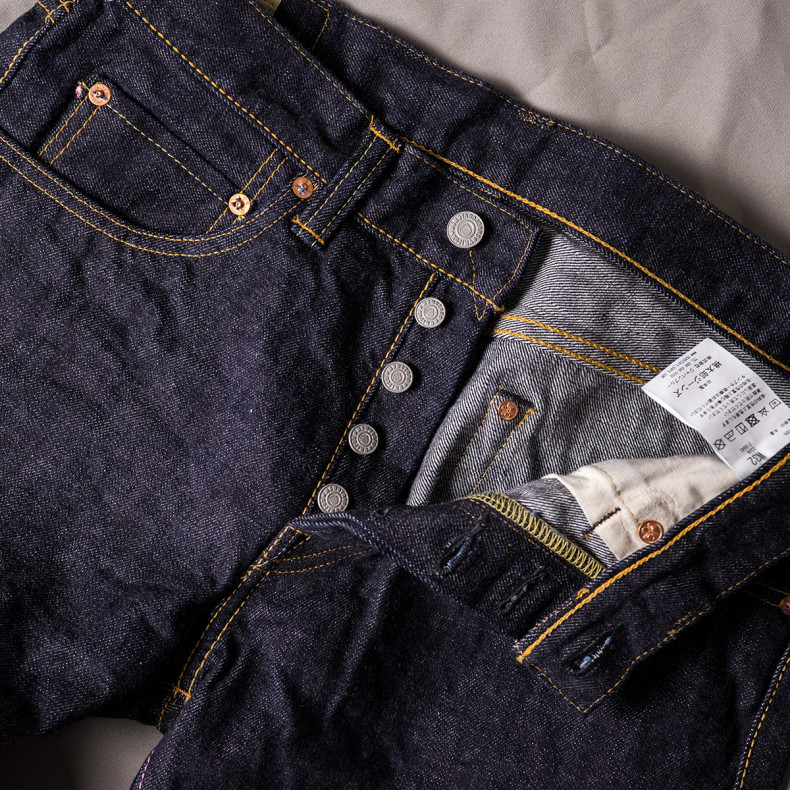 Джинсы Momotaro Jeans 0306-SP GTB Tight Tapered 15.7 Oz Selvedge - One Wash