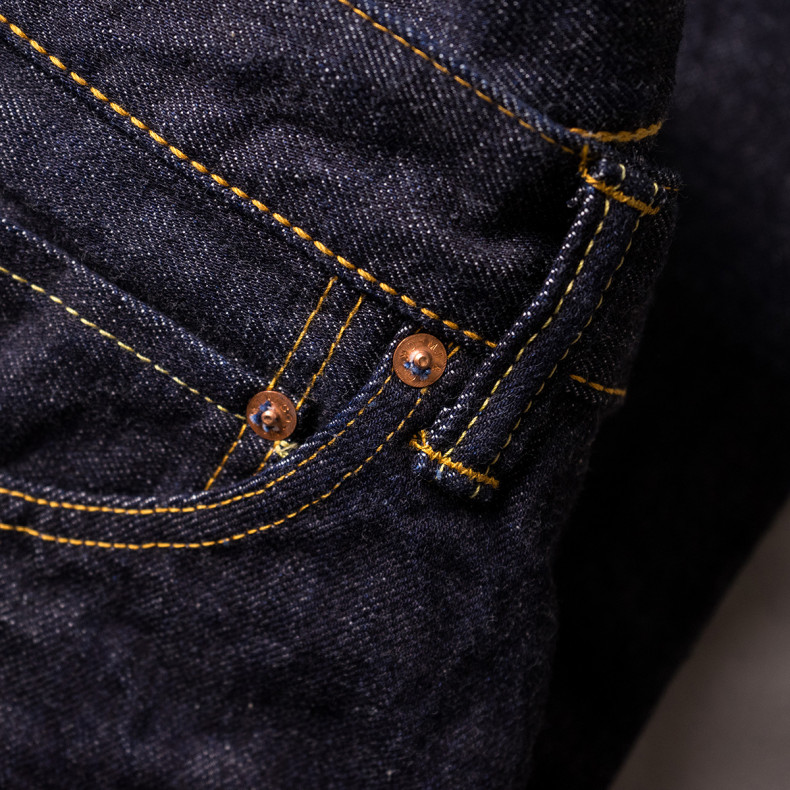 Джинсы Momotaro Jeans 0306-SP GTB Tight Tapered 15.7 Oz Selvedge - One Wash