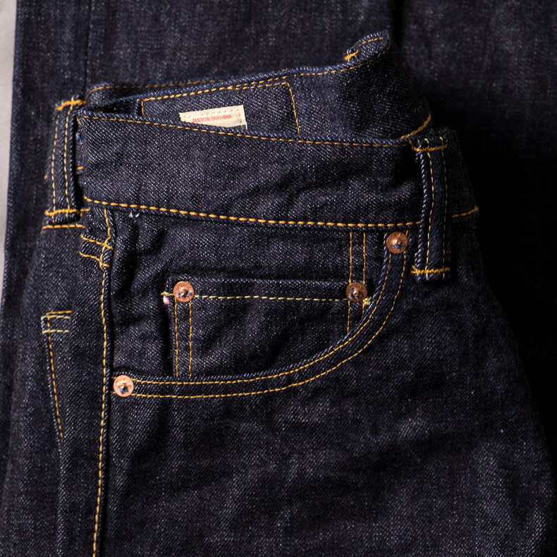 Джинсы Momotaro Jeans 0306-SP GTB Tight Tapered 15.7 Oz Selvedge - One Wash