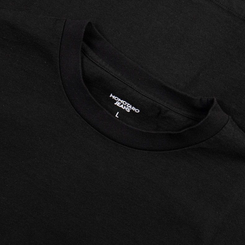 Футболка Momotaro Jeans MXTS1035 GTB 8.5 Oz HEAVY OUNCE S/S TEE Black