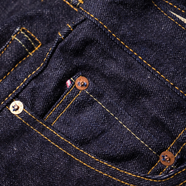 Джинсы Momotaro Jeans 0306-V Tight Tapered 15.7 Oz Zimbabwe Cotton Selvedge One Wash