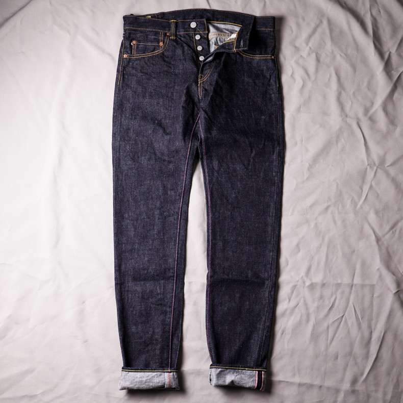 Джинсы Momotaro Jeans 0306-V Tight Tapered 15.7 Oz Zimbabwe Cotton Selvedge One Wash