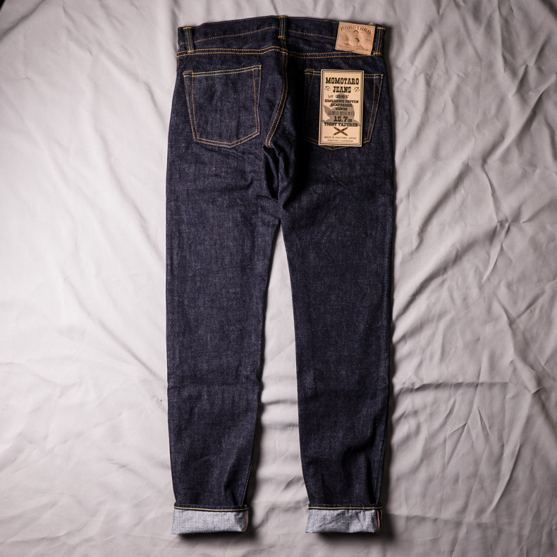 Джинсы Momotaro Jeans 0306-V Tight Tapered 15.7 Oz Zimbabwe Cotton Selvedge One Wash