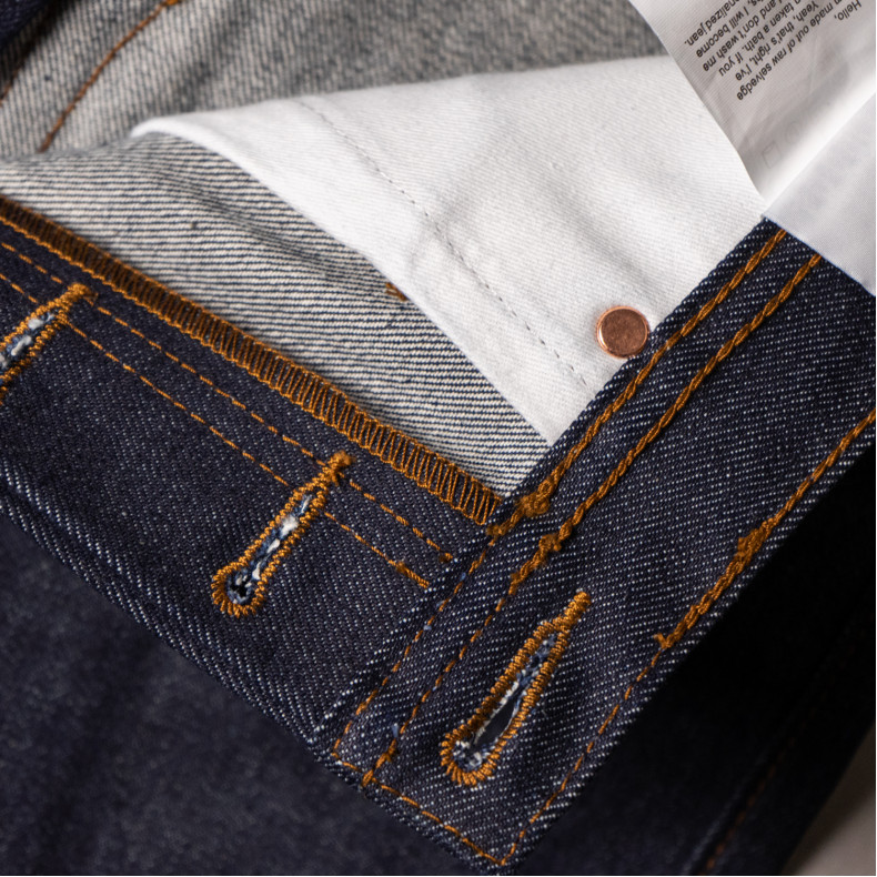Джинсы The Unbranded Brand UB301 Straight Fit 14.5 oz Selvedge