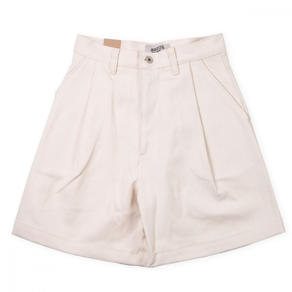Женские шорты Naked and Famous Women's Twin Pleat Short - 12.5oz Judo ...