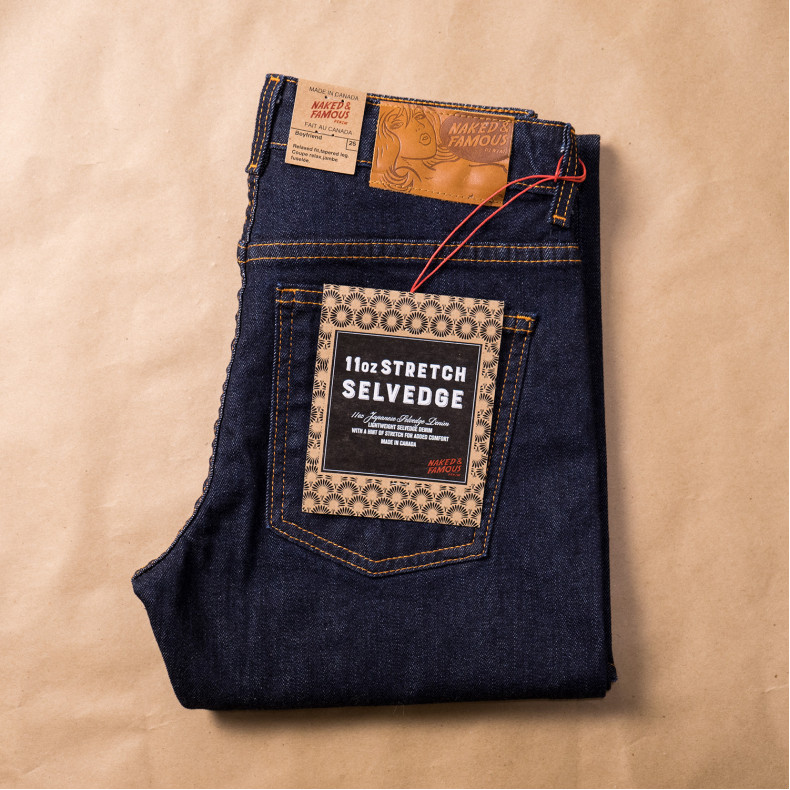 Женские Джинсы Naked and Famous Boyfriend - 11oz Stretch Selvedge