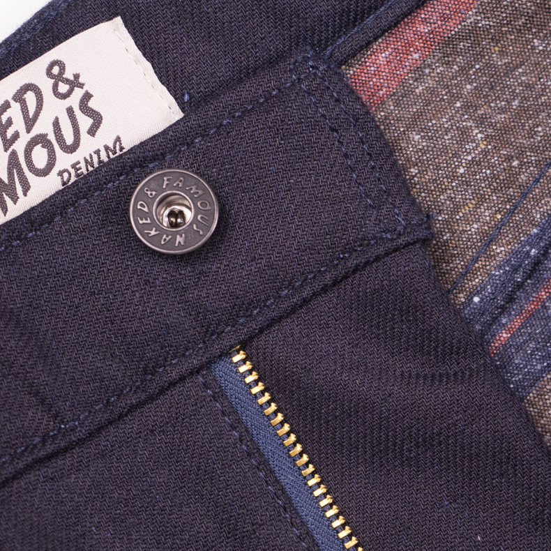 Женские Джинсы Naked and Famous The Classic — Blanket Lined 14.5oz Japanese Denim