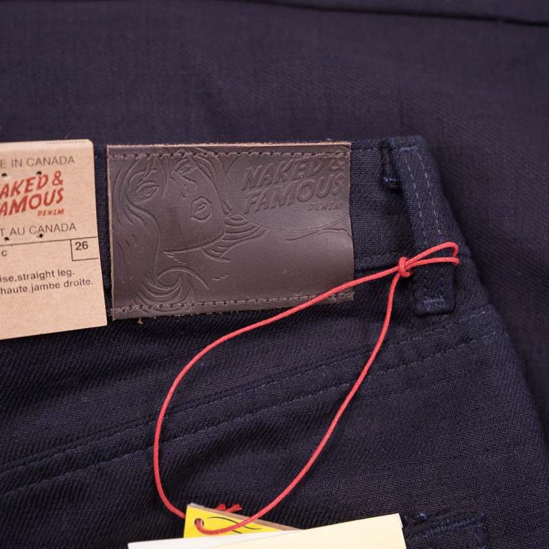 Женские Джинсы Naked and Famous The Classic — Blanket Lined 14.5oz Japanese Denim