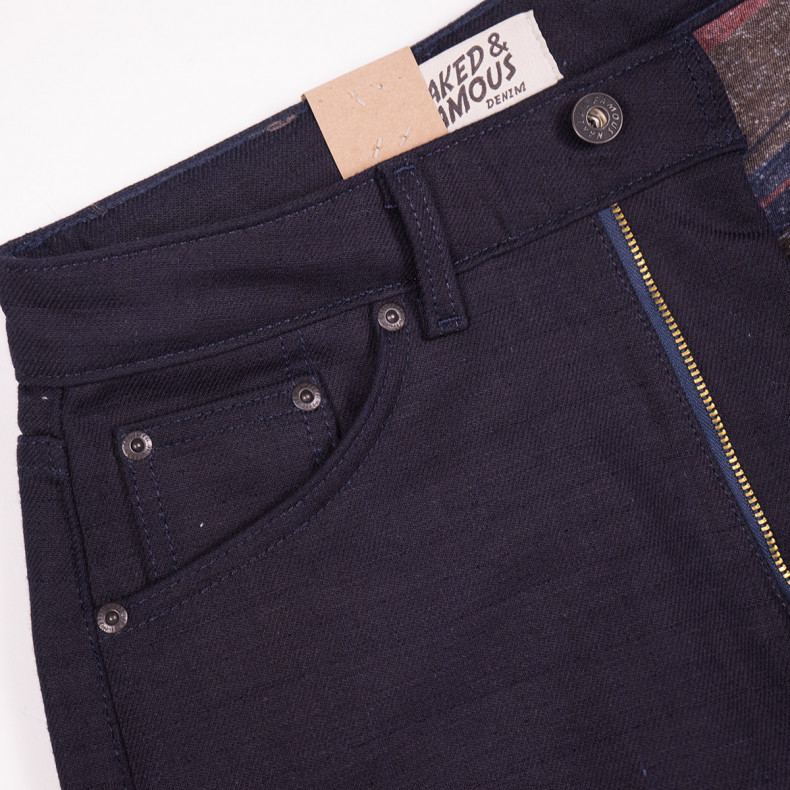 Женские Джинсы Naked and Famous The Classic — Blanket Lined 14.5oz Japanese Denim