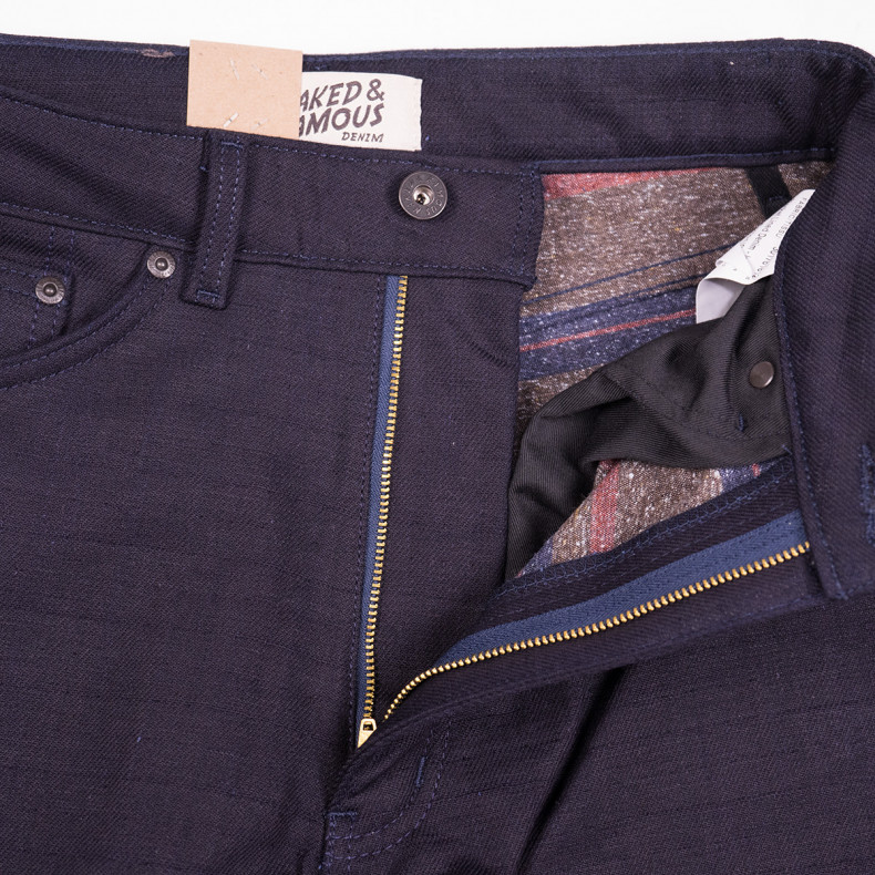 Женские Джинсы Naked and Famous The Classic — Blanket Lined 14.5oz Japanese Denim