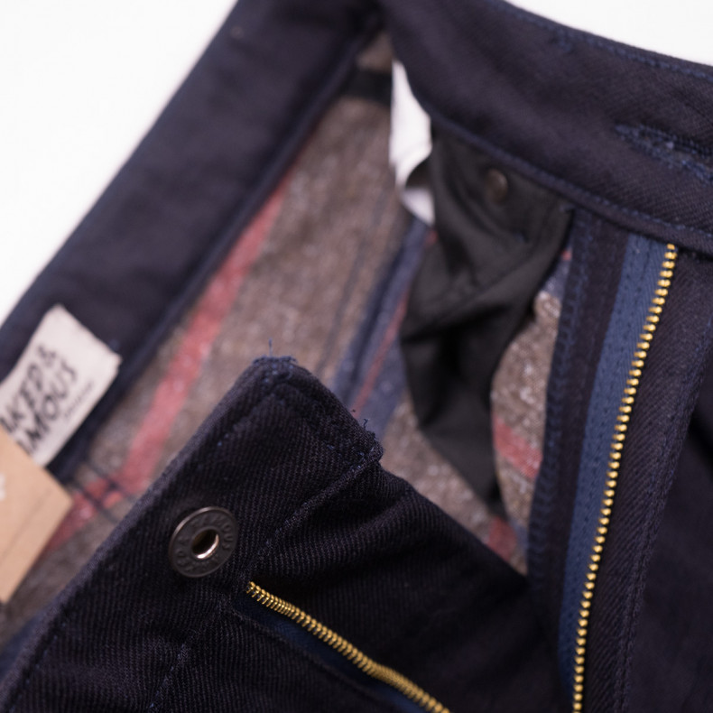 Женские Джинсы Naked and Famous The Classic — Blanket Lined 14.5oz Japanese Denim